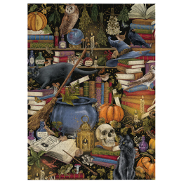 Gibsons Jigsaw The Art File Witchcraft 1000 Piece Puzzle