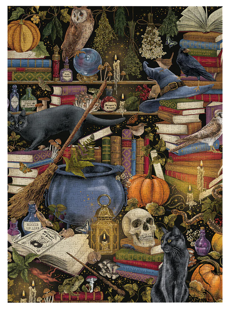 Gibsons Jigsaw The Art File Witchcraft 1000 Piece Puzzle - Image 2
