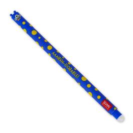 Legami Erasable Gel Pen Monster Blue Ink
