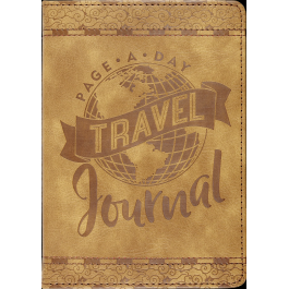 Peter Pauper Press Page-A-Day Travel Artisan Journal