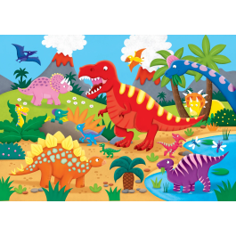 Peter Pauper Press Dinosaurs Kids’ Floor Puzzle