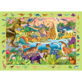 Peter Pauper Press Dinosaurs Seek & Find 100pc Jigsaw Puzzle