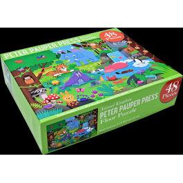 Peter Pauper Press Animal Kingdom Kids’ Floor Puzzle