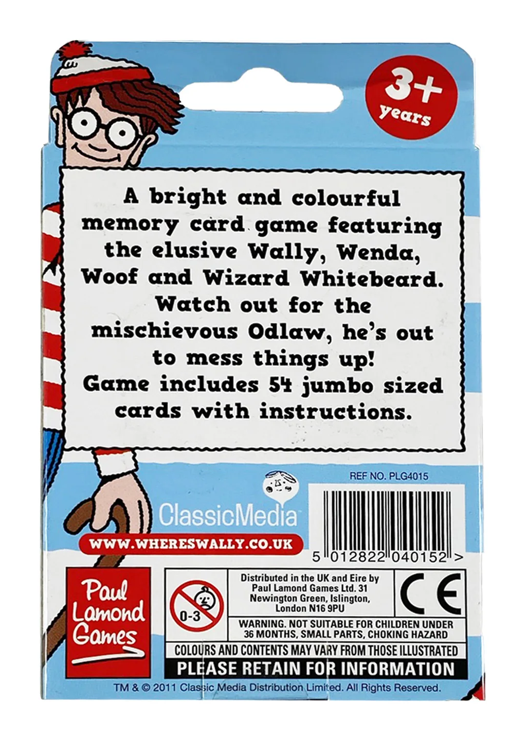 University Games Where's Wally Card game - Image 2