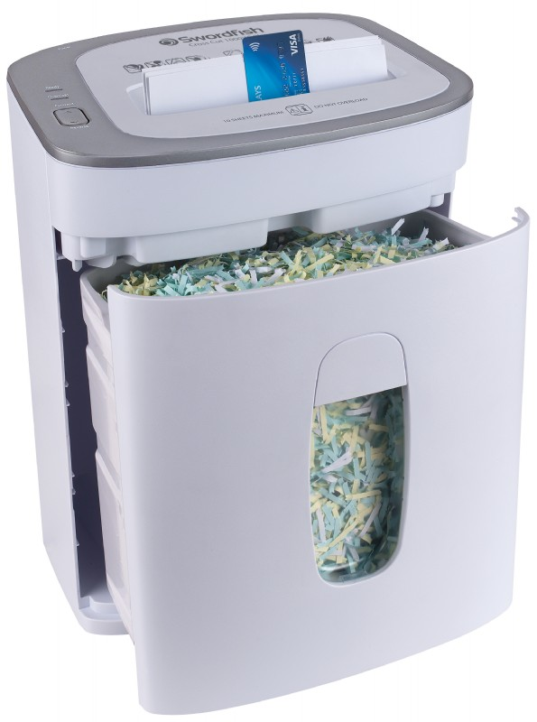 Swordfish Cross-Cut Shredder 1000XCPlus 10 Sheets - Image 4