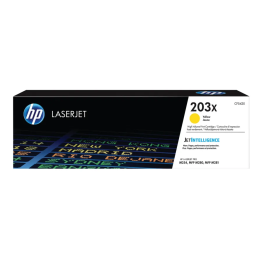 HP 203X Original LaserJet Toner Cartridge High Yield Yellow CF542X