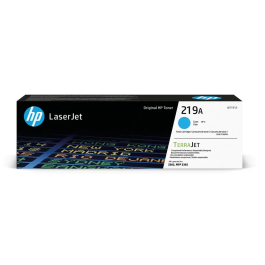 HP 219A Original LaserJet Toner Cartridge Cyan W2191A