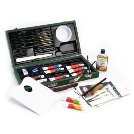 Royal & Langnickel Essentials 27pc Oil Painting Travel Art Set