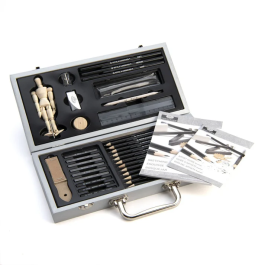 Royal & Langnickel Essentials 66pc Sketching Beginners Travel Art Set