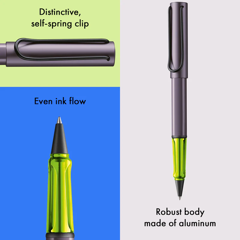 Lamy 3A6 AL-star Rollerball Aubergine Special Edition - Image 2