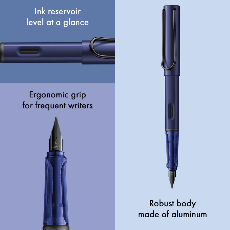 Lamy 0A7 AL-star Fountain Pen Dark Dusk Special Edition - Image 2