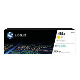 HP 415X Original LaserJet Toner Cartridge High Yield Yellow W2032X