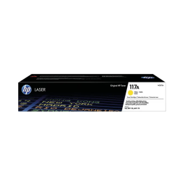 HP 117A Original Laser Toner Cartridge Yellow W2072A