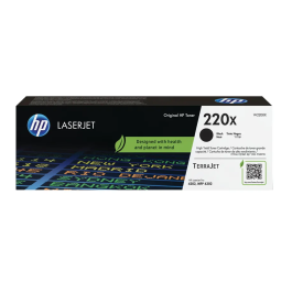 HP 220X Original LaserJet Toner Cartridge High Yield Black W2200X