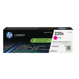 HP 220X Original LaserJet Toner Cartridge High Yield Magenta W2203X