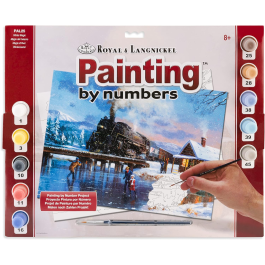 Royal & Langnickel Painting by Numbers Adult Winter Magic