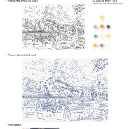 Royal & Langnickel Painting by Numbers Adult Winter Magic