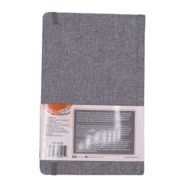 Royal & Langnickel 5.5 x 8.5 inch Grey Fabric Hardbound Sketchbook