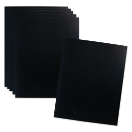 Royal & Langnickel Engraving Art Blank Board White Foil 11 x 14 Pk of 6