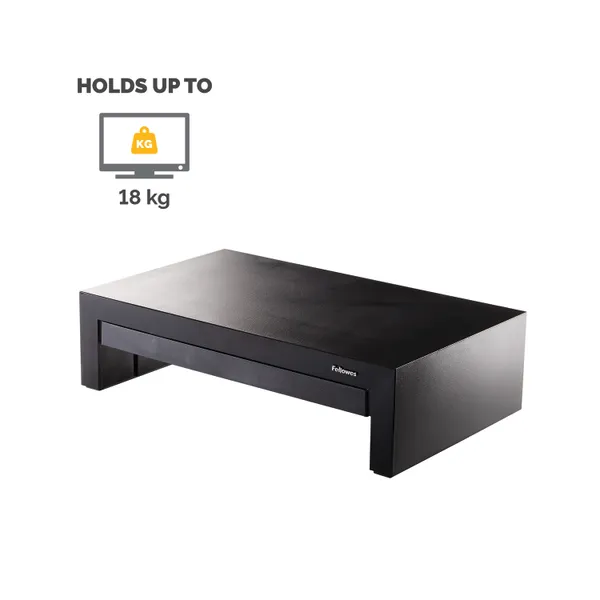 Fellowes Designer Suites Monitor Stand Black - Image 3
