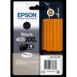 Epson 405XXL Suitcase Extra High Yield Black DURABrite Ultra Ink Cartridge