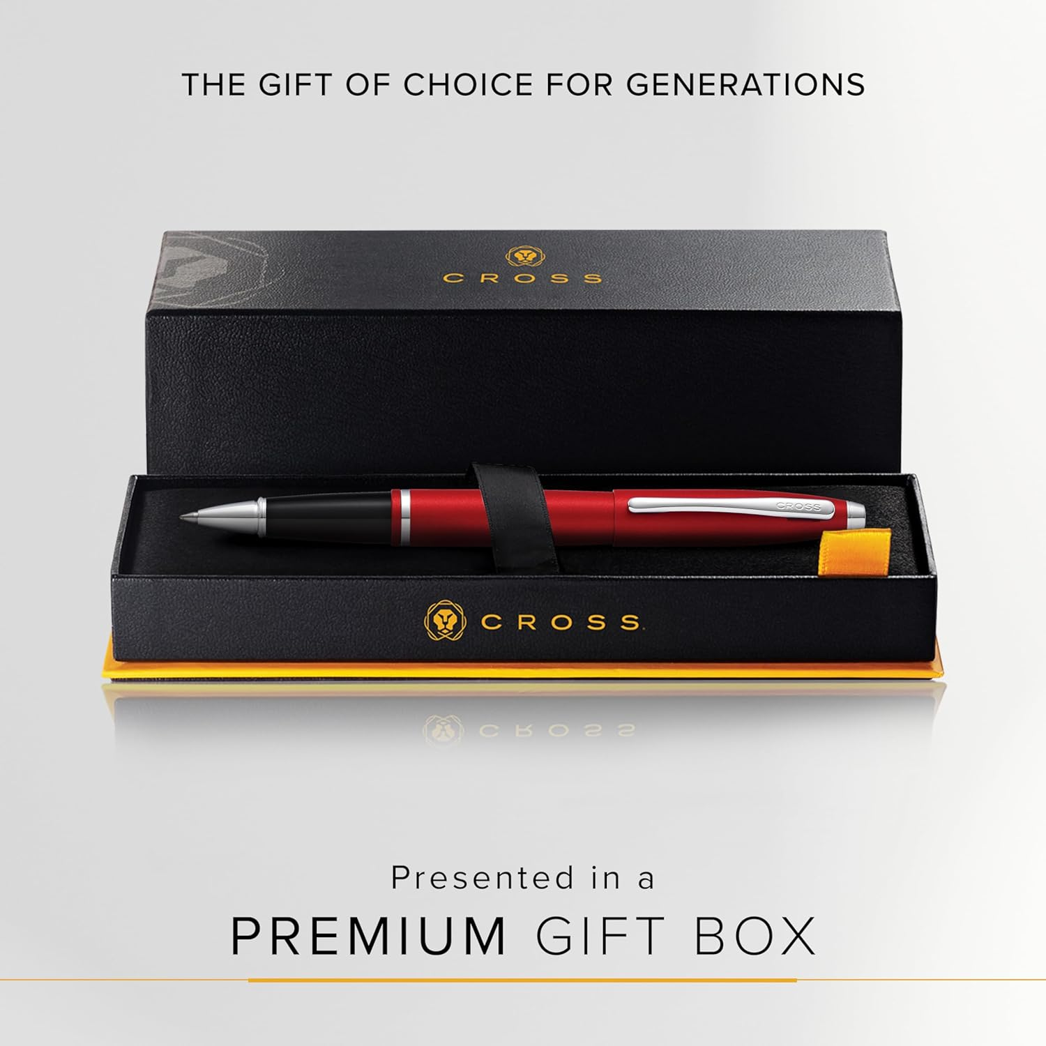 Cross Calais Matte Metallic Crimson Rollerball Pen - Image 3