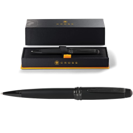 Cross Bailey Matte Black Lacquer Ballpoint Pen