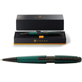 Cross Edge Matte Green Lacquer Gel Rollerball Pen