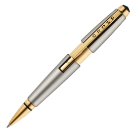 Cross Edge Matte Sonic Titanium Lacquer Gel Rollerball Pen
