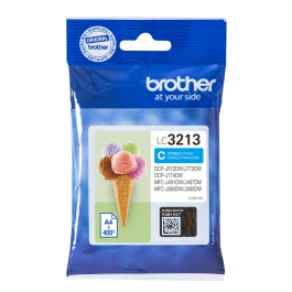 Brother LC3213 High Yield Cyan Ink Cartridge
