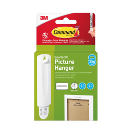 3M Command Sawtooth Picture Hanger Pk 1