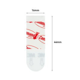 3M Command Adhesive Poster Strips Pk 12