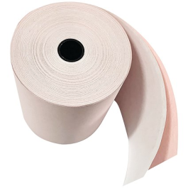 Till Rolls 76mmx76mm 2-Ply White/Pink Box of 20