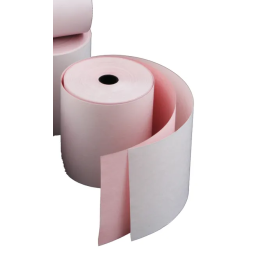 5 Star Prestige Till Rolls 2-Ply 76mm White/Pink Pack 20