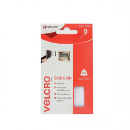 Velcro Stick on Tape Hook & Loop 20mm X 50cm White