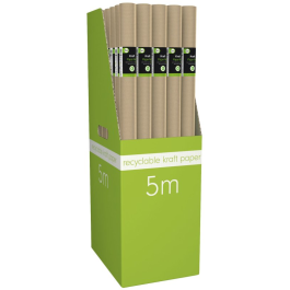 Anker Strong Kraft Paper Single Roll 750mm x 5m Brown