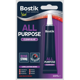 Bostik All Purpose Clear Glue 20ml