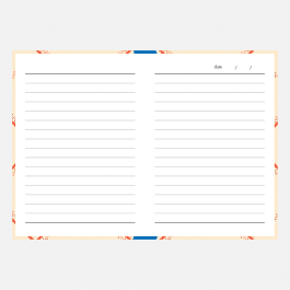 The Gifted stationery Co A6 Notebook Enchanted Garden