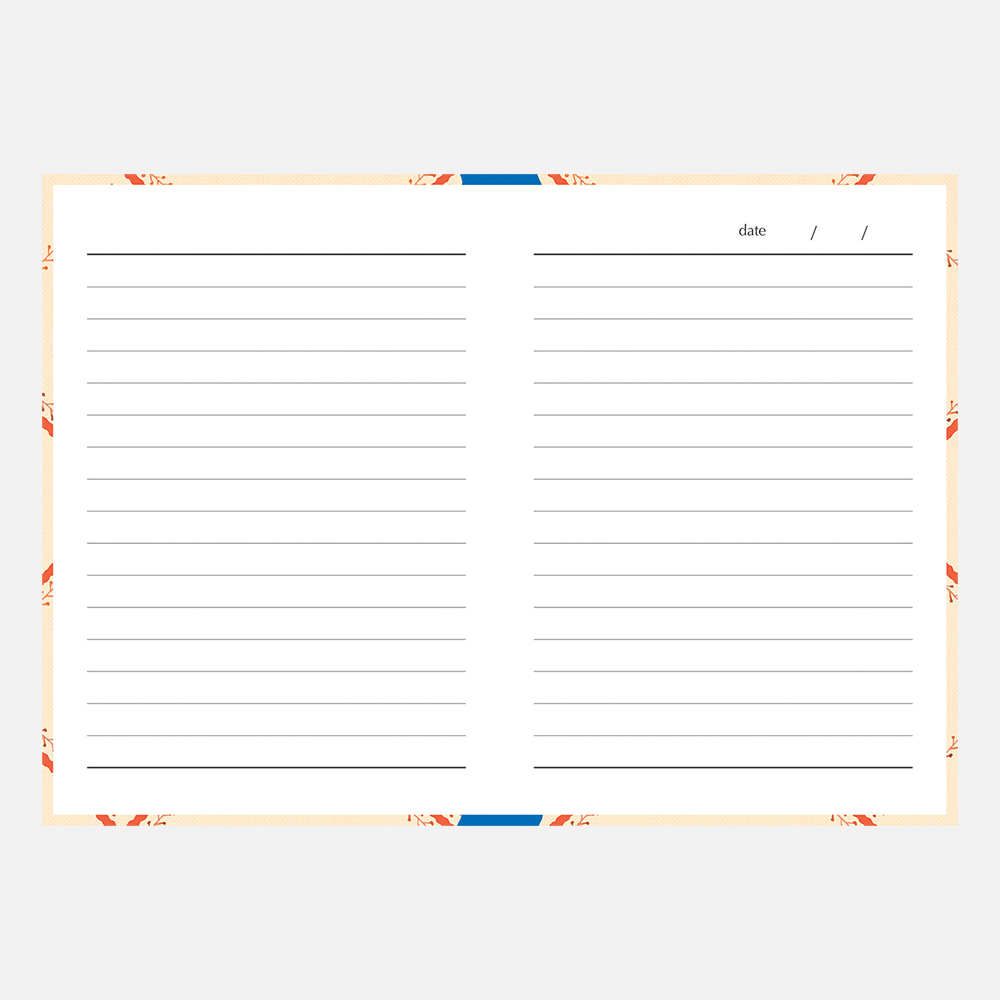 The Gifted stationery Co A6 Notebook Enchanted Garden - Image 2