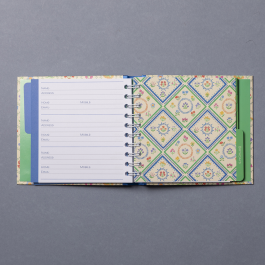 The Gifted stationery Co Address & Birthday book Enchanted Garden