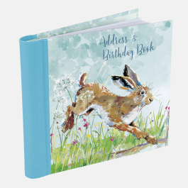 The Gifted stationery Co Address & Birthday book The Wildlife