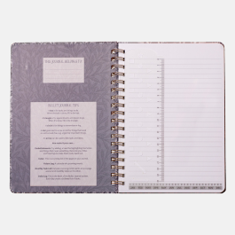 The Gifted stationery Co B5 Wiro Notebook Strawberry Thief B