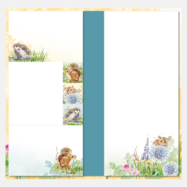 The Gifted stationery Co Pocket Sticky Notes The Wildlife