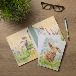 The Gifted stationery Co Notecard Wallet The Wildlife A