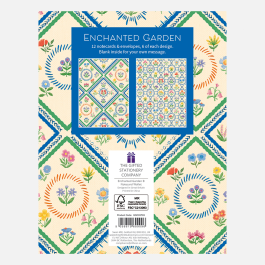 The Gifted stationery Co Notecard Wallet Enchanted Garden B