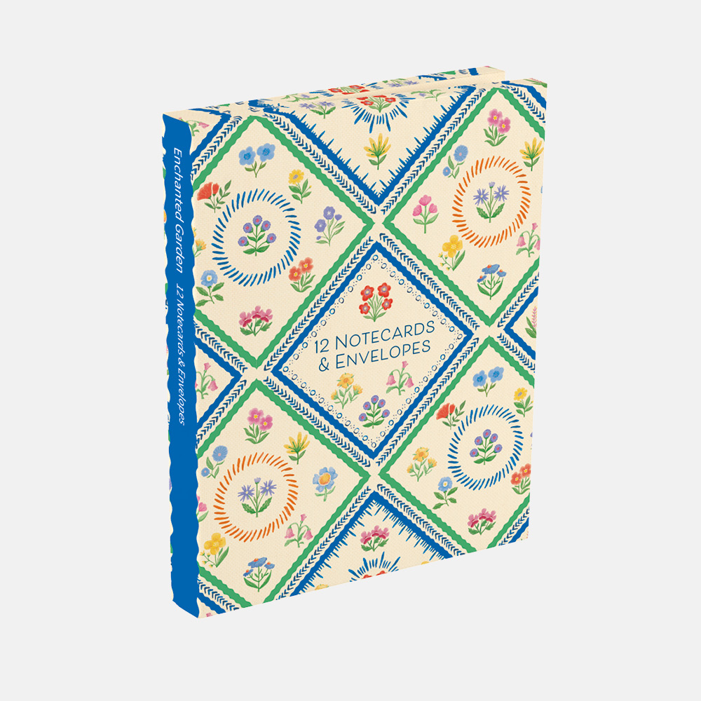 The Gifted stationery Co Notecard Wallet Enchanted Garden B