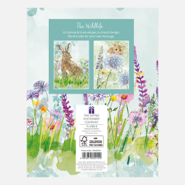 The Gifted stationery Co Notecard Wallet The Wildlife B