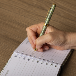 The Gifted stationery Co Single Ballpoint Pen Willow & Rose