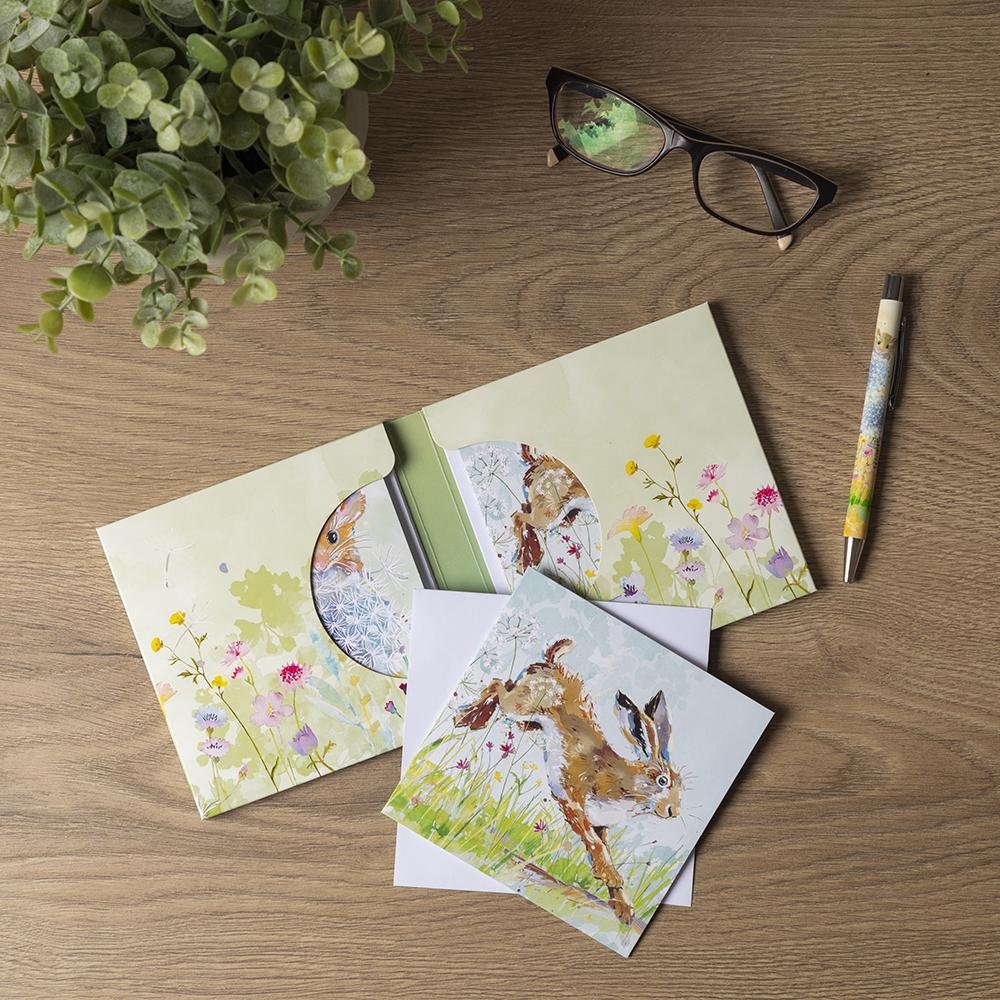 The Gifted stationery Co Luxury Notecard Wallet The Wildlife - Image 2