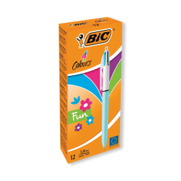 Bic 4 Colours Fun Retractable Ballpoint Pen